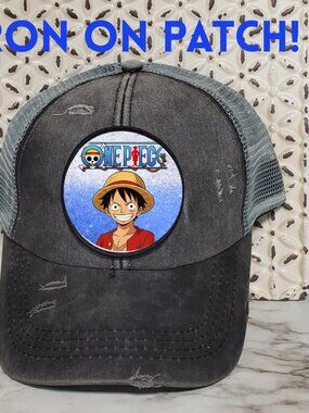 Luffy One Piece Iron on Patch